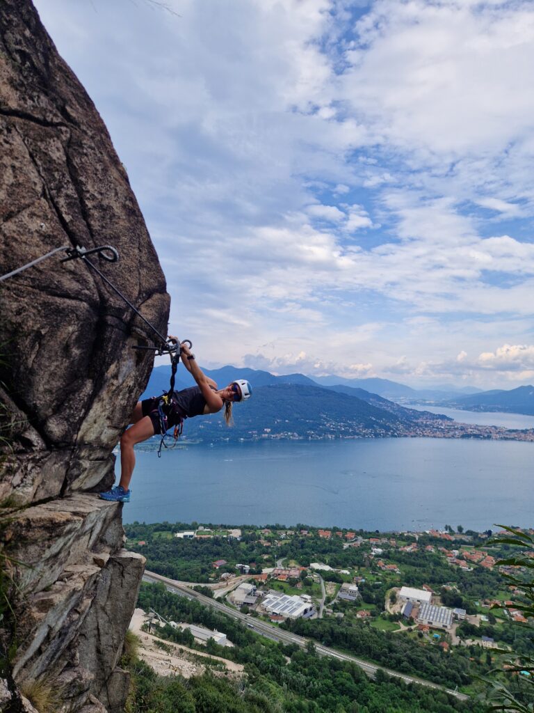 Mergina via ferrata maršrute