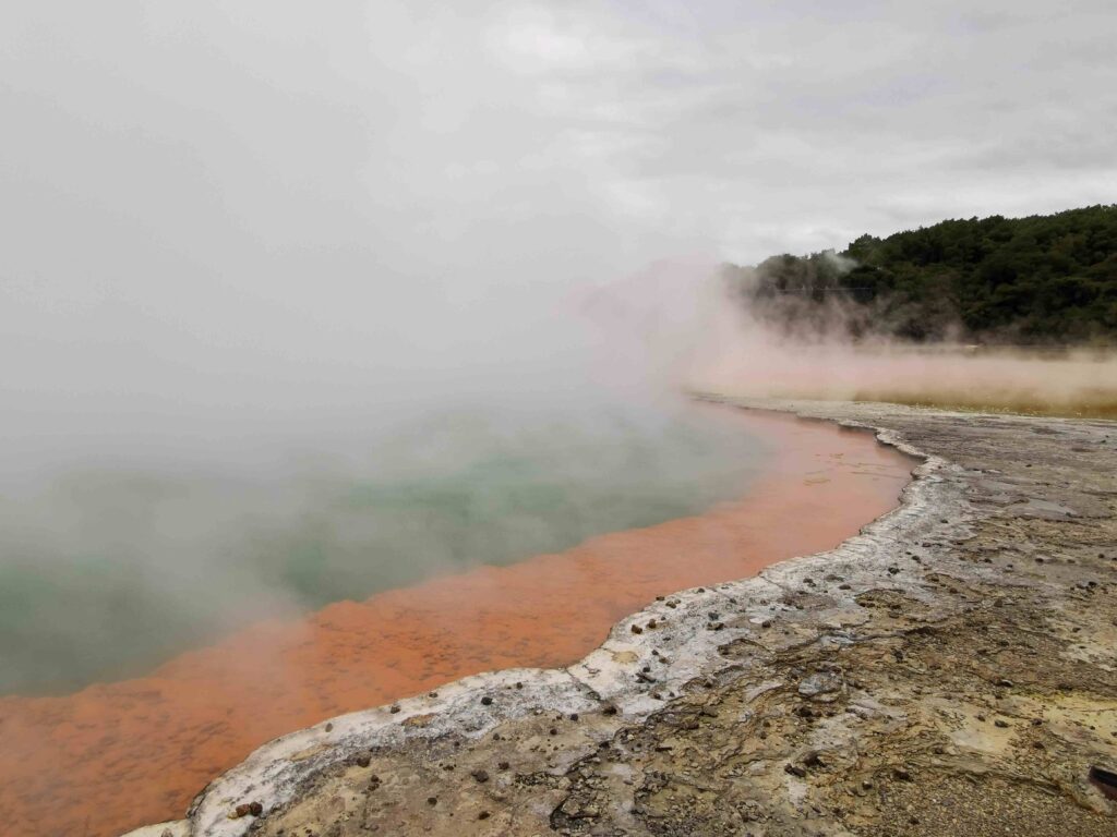 Naujoji Zelandija | Kelionė automobiliu po Šiaurinę salą: Wai-O-Tapu geoterminis parkas.