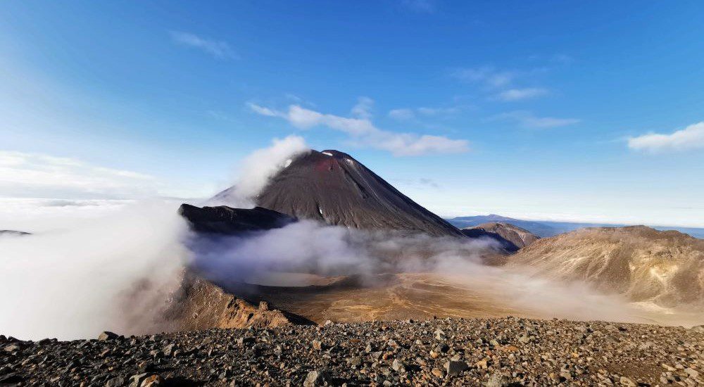 Naujoji Zelandija | Kelionė automobiliu po Šiaurinę salą. Tongariro nacionalinis parkas. Tongariro ungikalnis.