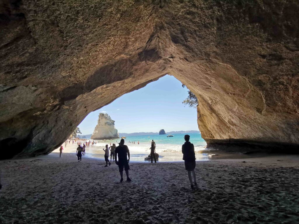 Naujoji Zelandija | Kelionė automobiliu po Šiaurinę salą. Katedros įlanka.