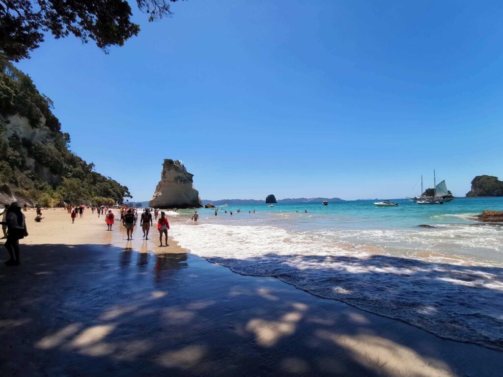 Naujoji Zelandija | Kelionė automobiliu po Šiaurinę salą. Katedros įlanka.