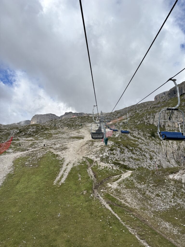 Vallon keltuvas iki Piz Boe viršūnės