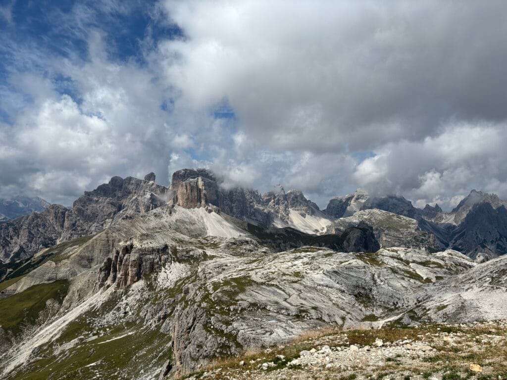 Panoramic views of Italian Dolomites, Sesto group