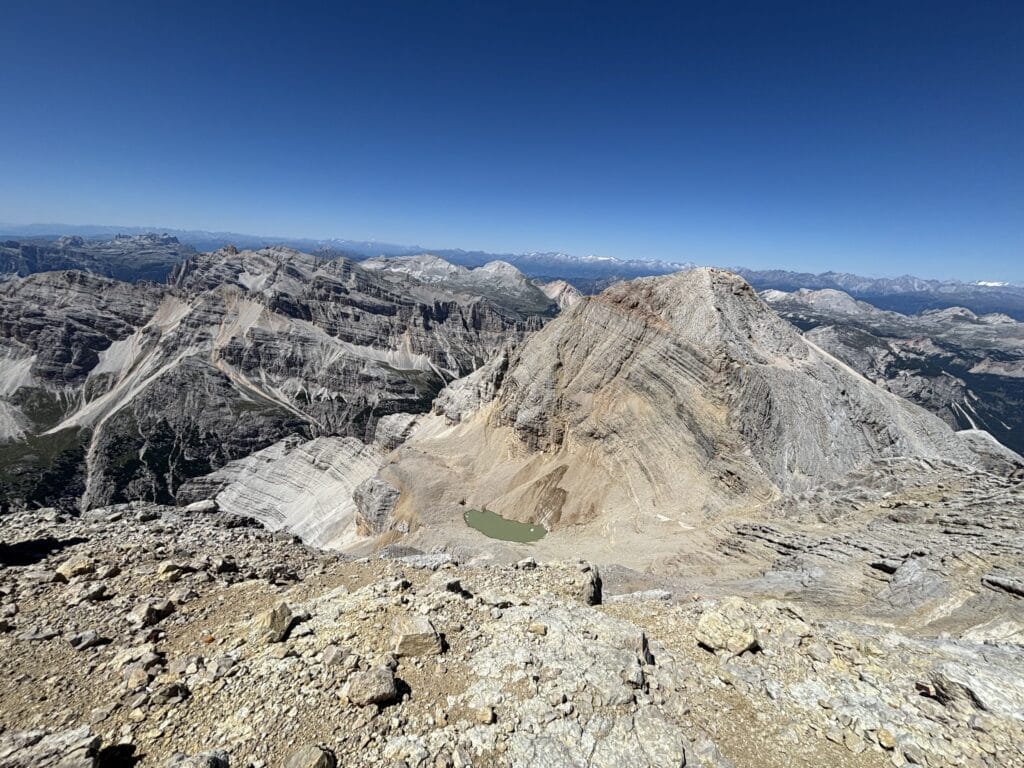Views from the Tofana di Mezzo summit